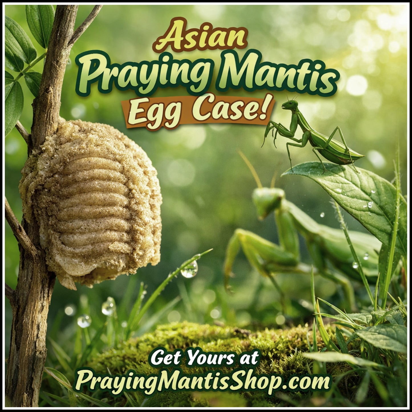 Praying Mantis Egg Case