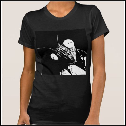 T-Shirt Women's - Black & White