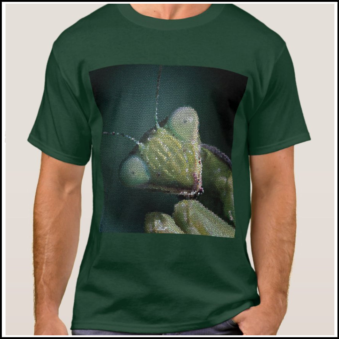 T-Shirt Men's - Tile Mantis