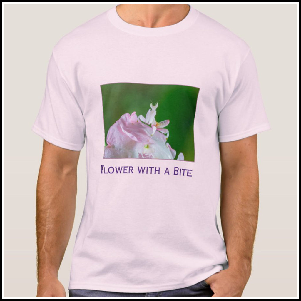 T-Shirt Men's - Flower With a Bite