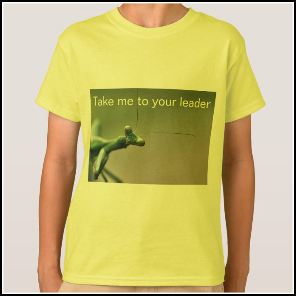 T-Shirt Kids- Take Me To Your Leader