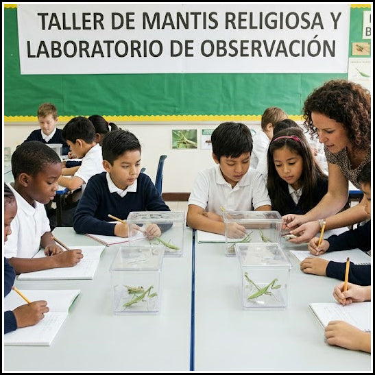 Educational -  Mantis Learning Workshop and Observation Lab eBook in SPANISH