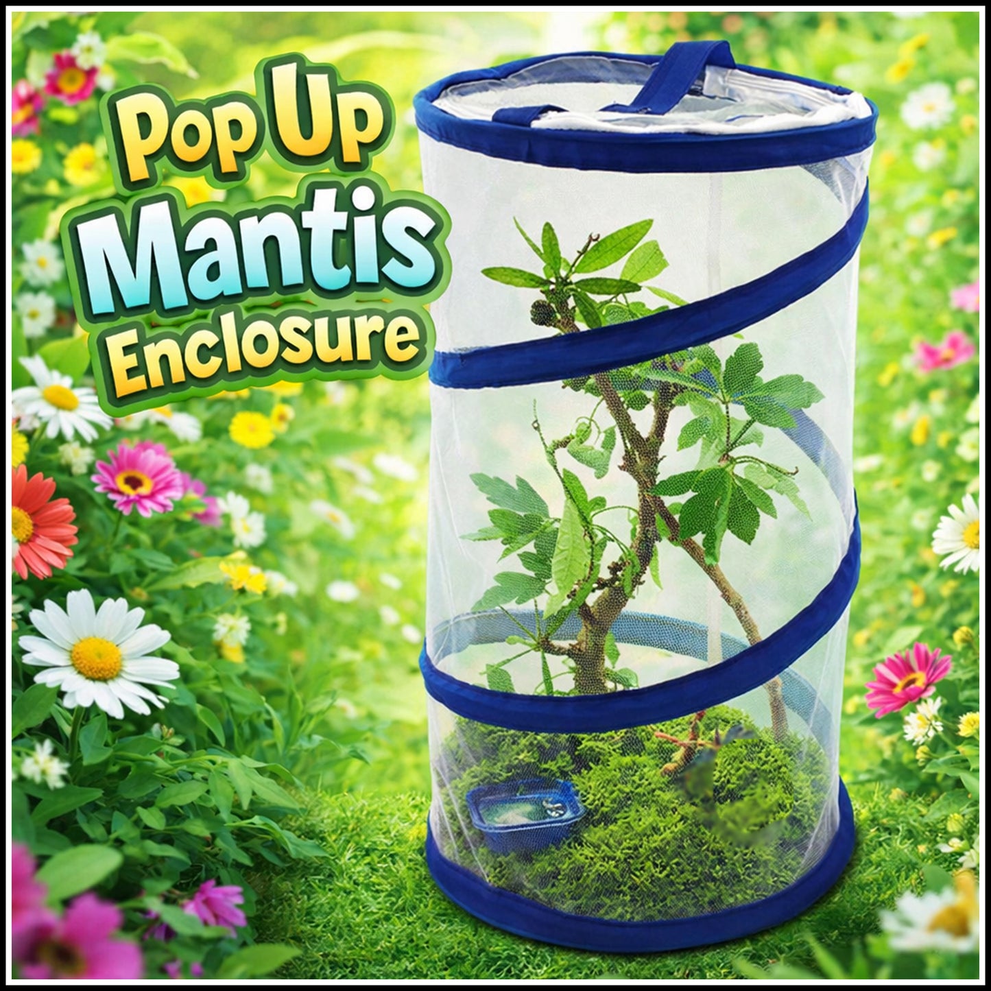 Enclosure - Pop Up Cage for All Mantis Stages
