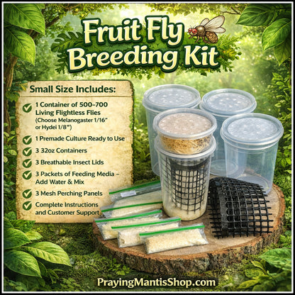 Flightless Fruit Fly Breeding Kit