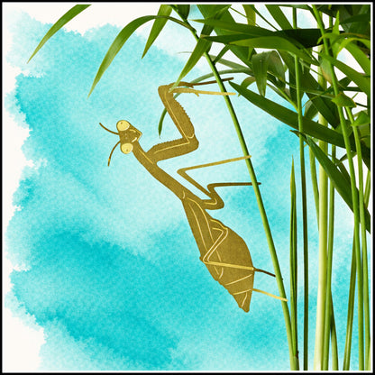 Décor - Mantis Houseplant Decoration