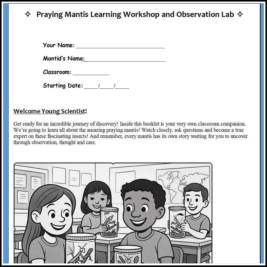 Educational -  Mantis Teacher's Classroom Learning Kit