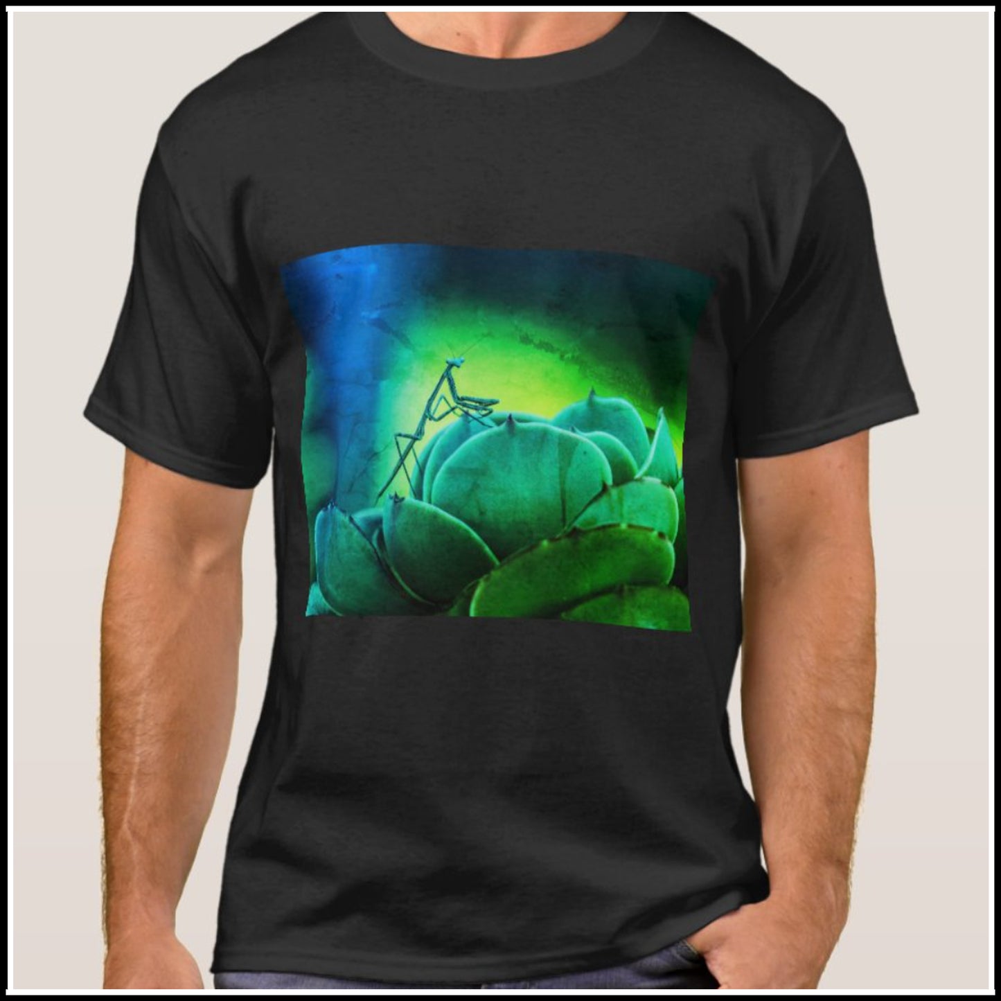 T-Shirt Men's - Green Universe