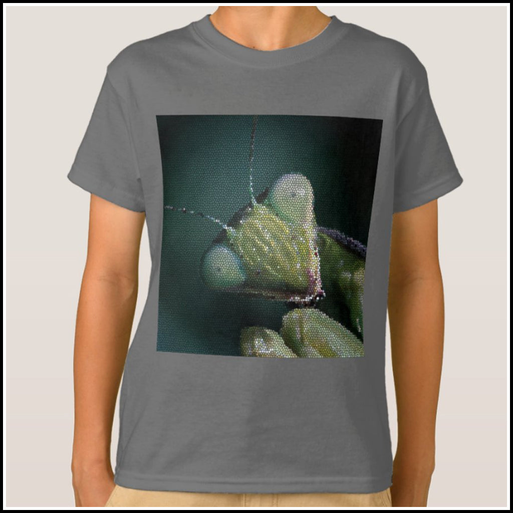 T-Shirt Kids- Tile Mantis