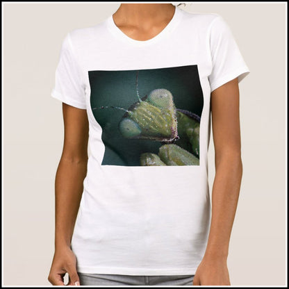 T-Shirt Women's - Mosaic Mantis Face