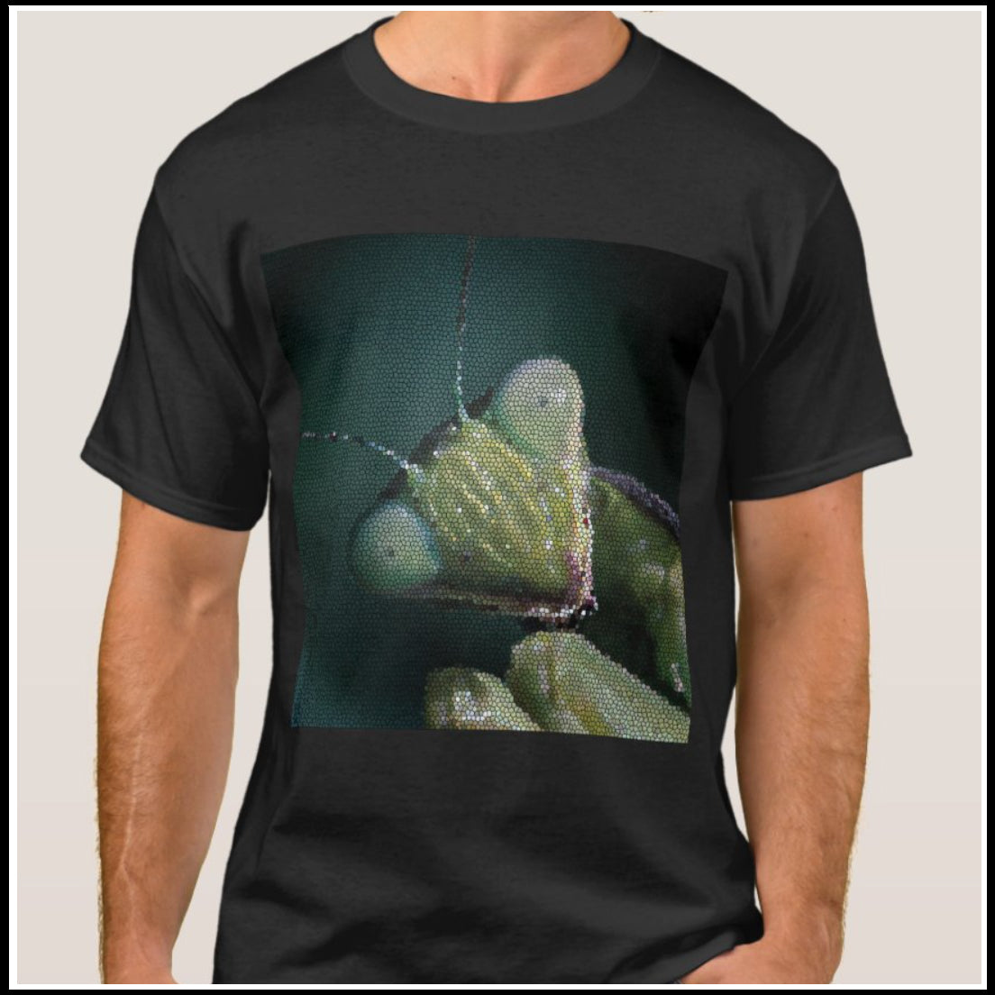 T-Shirt Men's - Tile Mantis