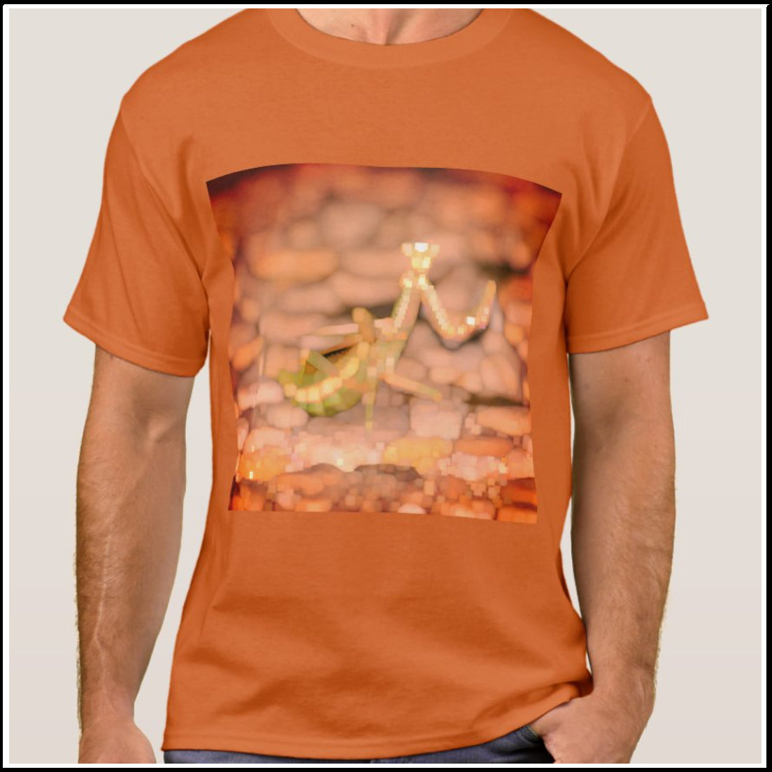 T-Shirt Men's - Texas Orange