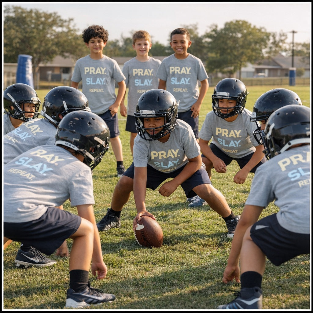 T-Shirt Kids- Pray. Slay. Repeat.