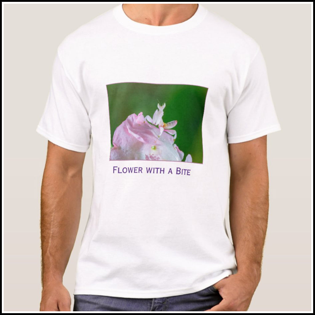 T-Shirt Men's - Flower With a Bite