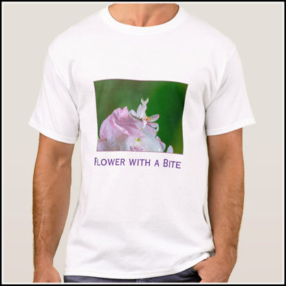 T-Shirt Men's - Flower With a Bite