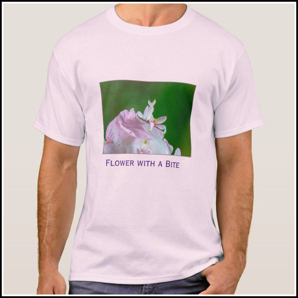 T-Shirt Men's - Flower With a Bite