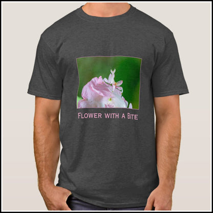 T-Shirt Men's - Flower With a Bite