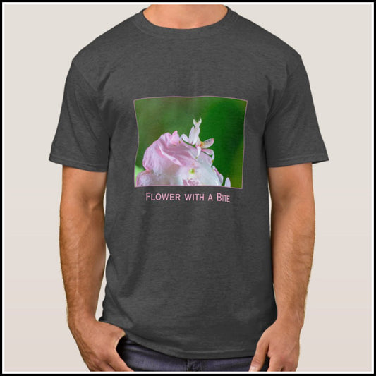 T-Shirt Men's - Flower With a Bite