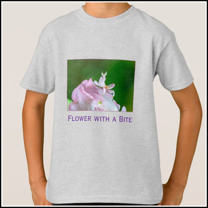 T-Shirt Kids- Flower With a Bite