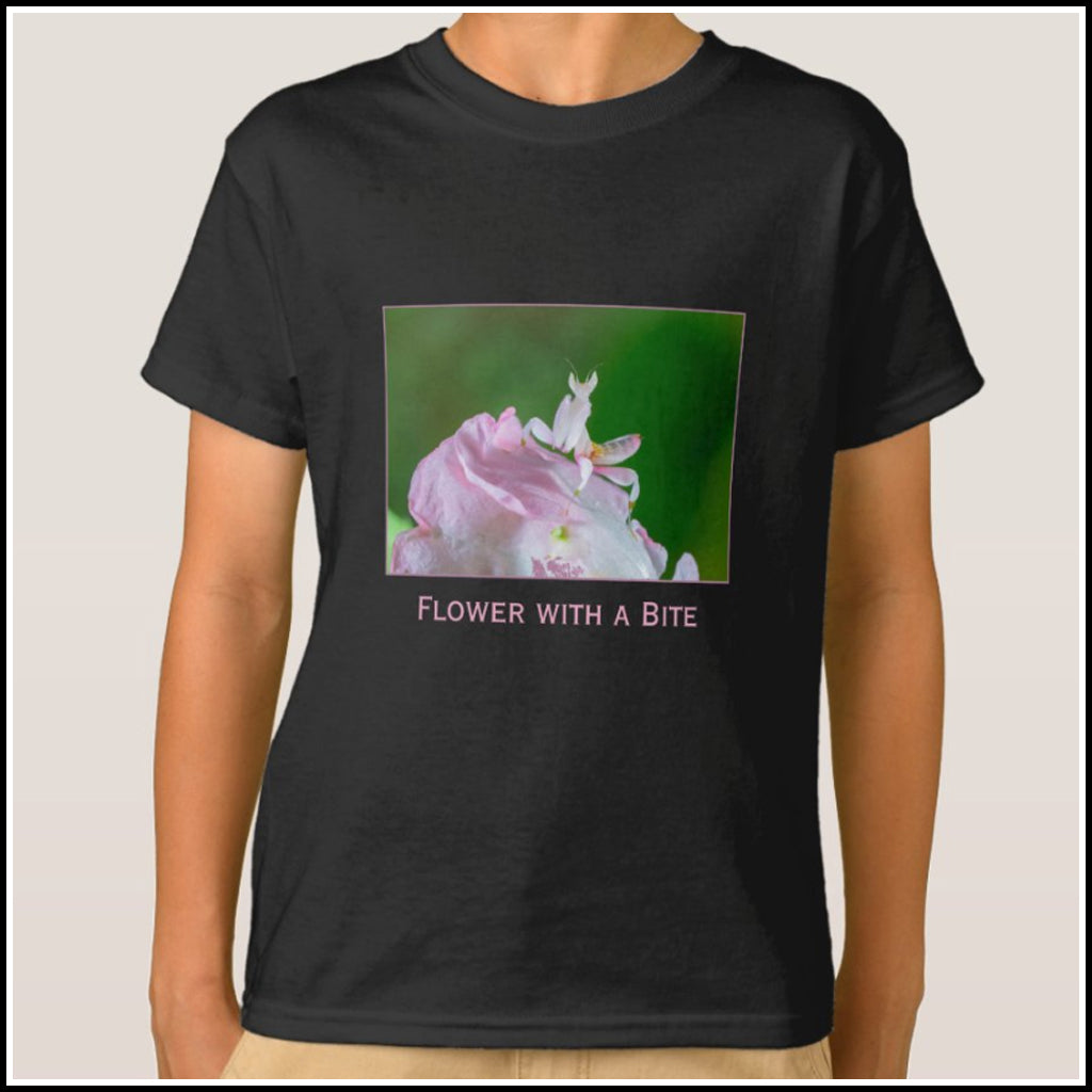 T-Shirt Kids- Flower With a Bite