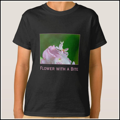 T-Shirt Kids- Flower With a Bite
