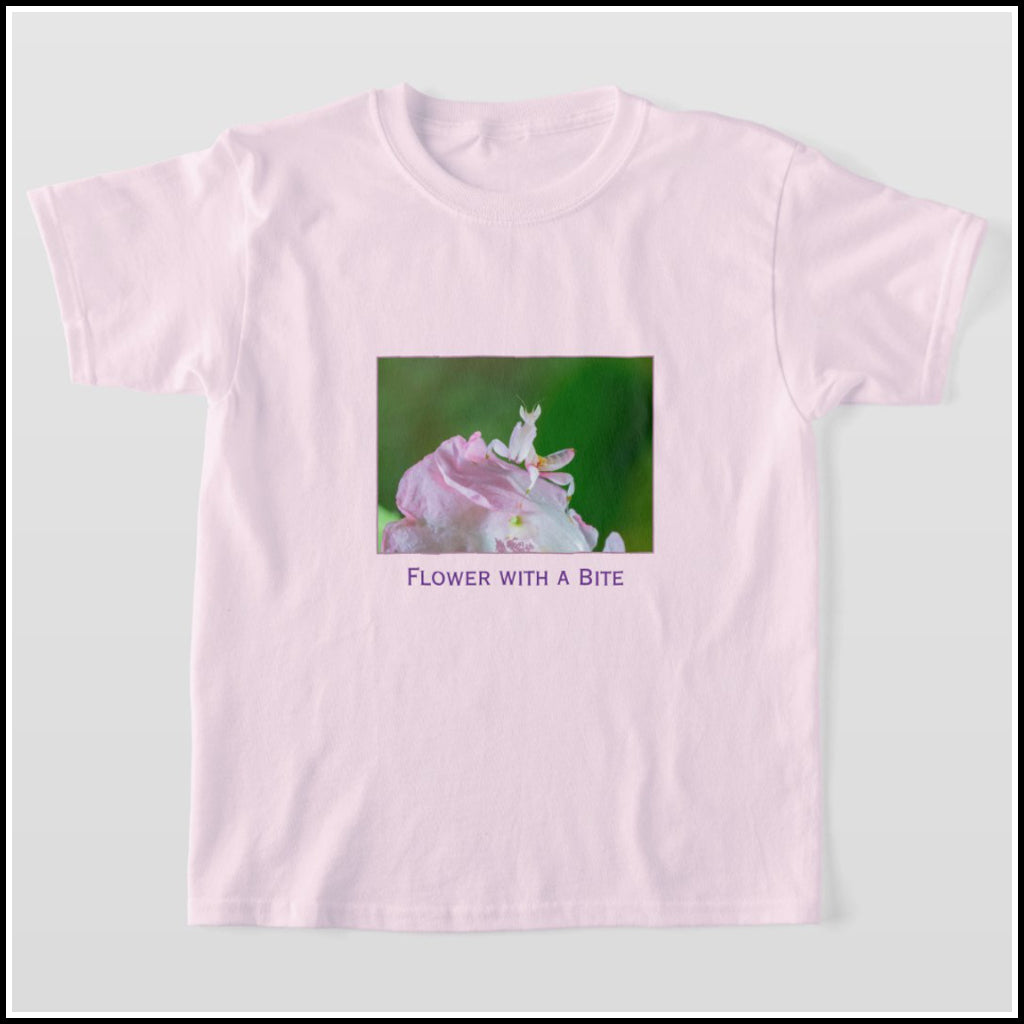 T-Shirt Kids- Flower With a Bite