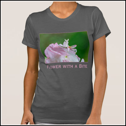 T-Shirt Women's - Flower With a Bite