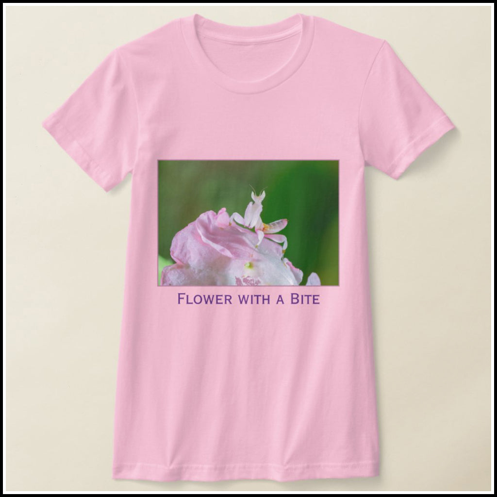 T-Shirt Women's - Flower With a Bite