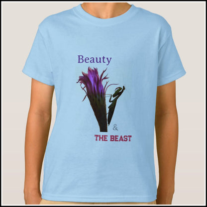 T-Shirt Kids- Beauty & The Beast