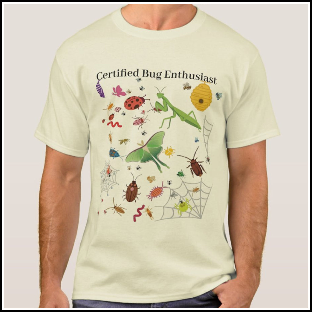 T-Shirt Men's -  Certified Bug Enthusiast