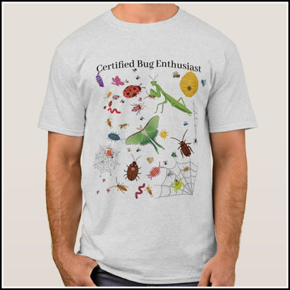 T-Shirt Men's -  Certified Bug Enthusiast