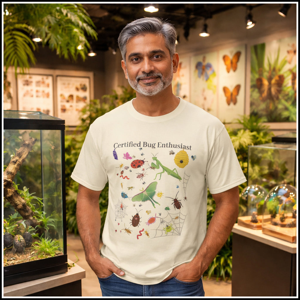T-Shirt Men's -  Certified Bug Enthusiast