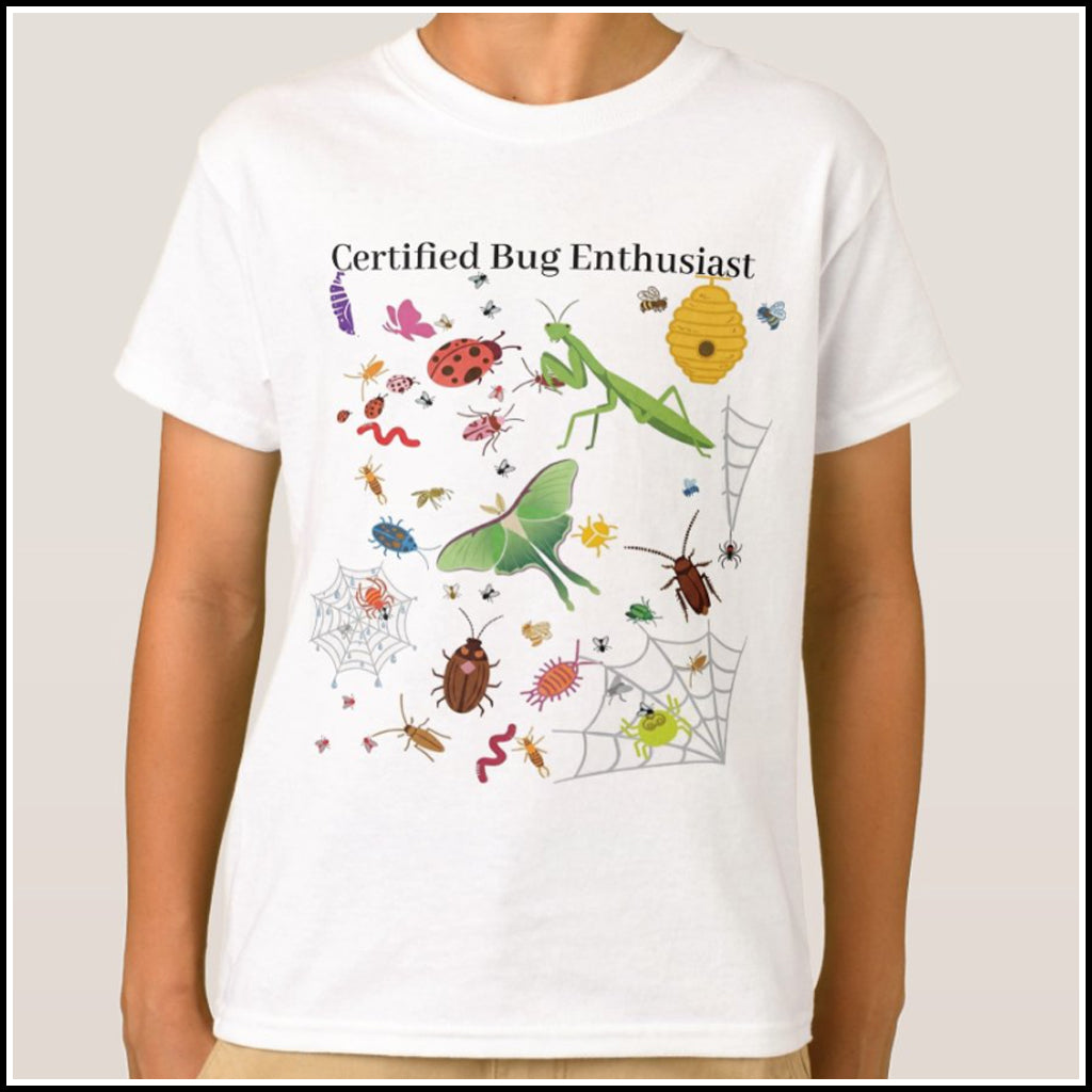 T-Shirt Kids - Certified Bug Enthusiast