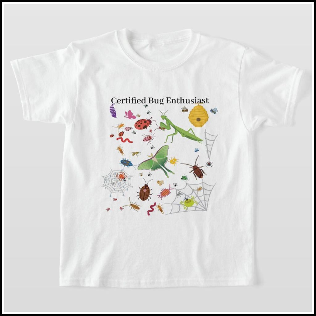 T-Shirt Kids - Certified Bug Enthusiast