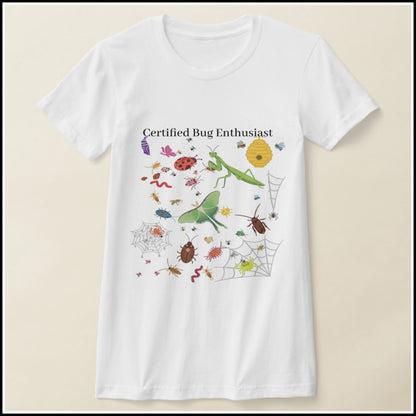 T-Shirt Women's - Certified Bug Enthusiast