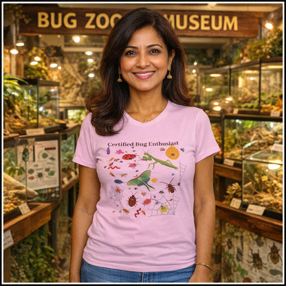 T-Shirt Women's - Certified Bug Enthusiast