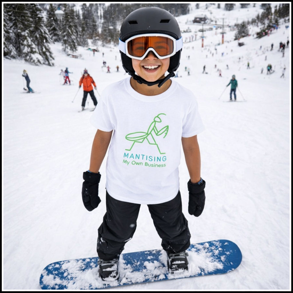 T-Shirt Kids - Mantising My Own Business