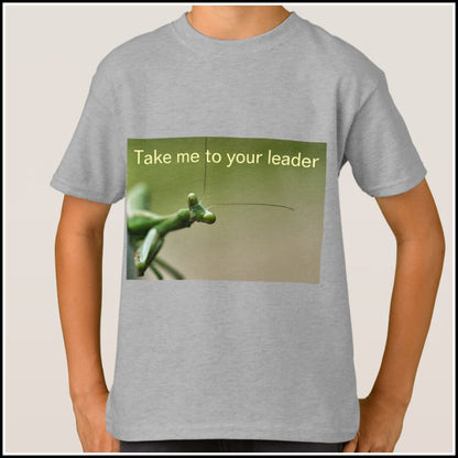 T-Shirt Kids- Take Me To Your Leader