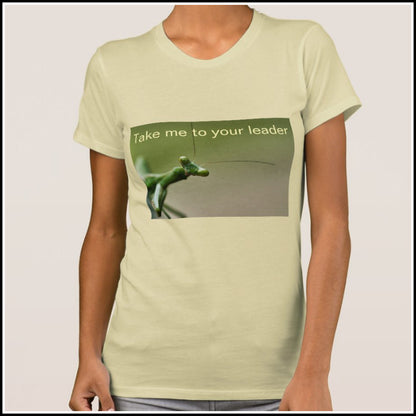 T-Shirt Women's - Take me to your leader