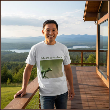 T-Shirt Men's - Take Me To Your Leader