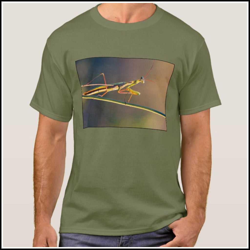T-Shirt Men's -Brown Microcosm