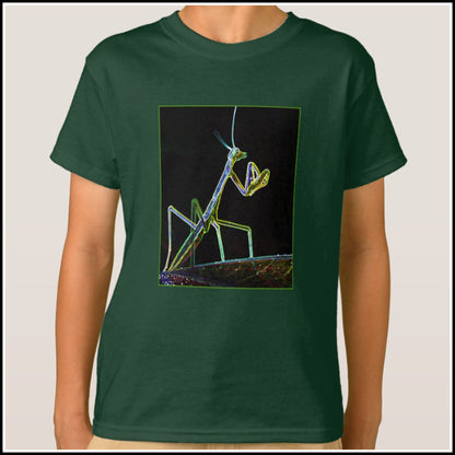 T-Shirt Kids- Abstract Mantis