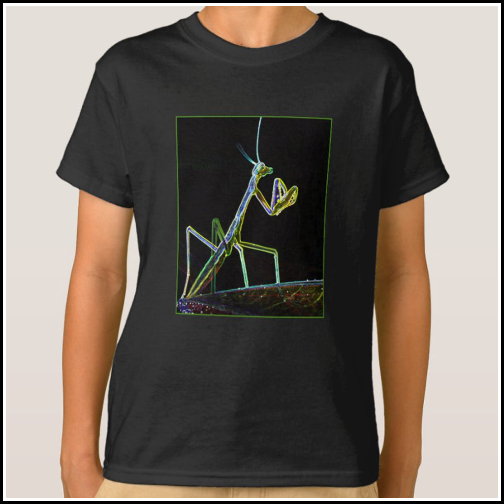 T-Shirt Kids- Abstract Mantis
