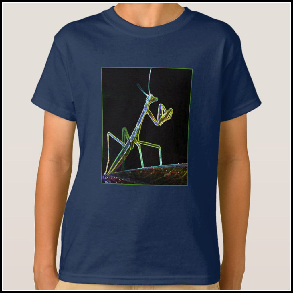 T-Shirt Kids- Abstract Mantis