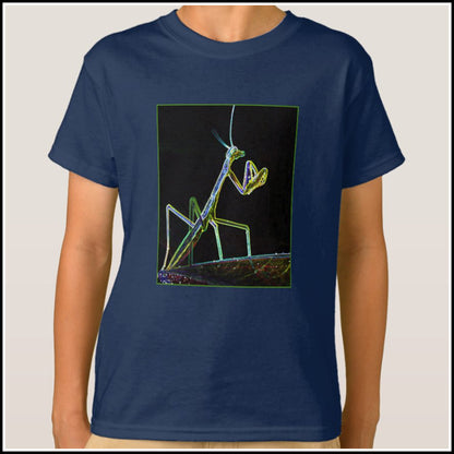 T-Shirt Kids- Abstract Mantis